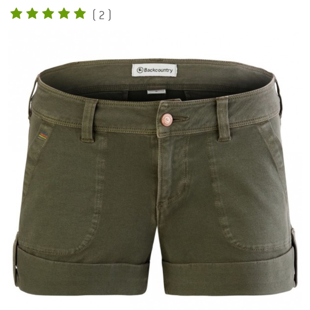 Backcountry Super Stretch Twill Shorts
